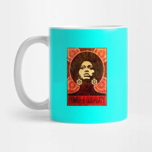 Angela Davis Speaks Mug